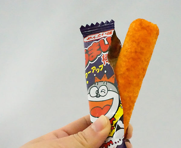 "Umaibo" 30 Pieces Pack of Mentai (Spicy Caviar) Flavor