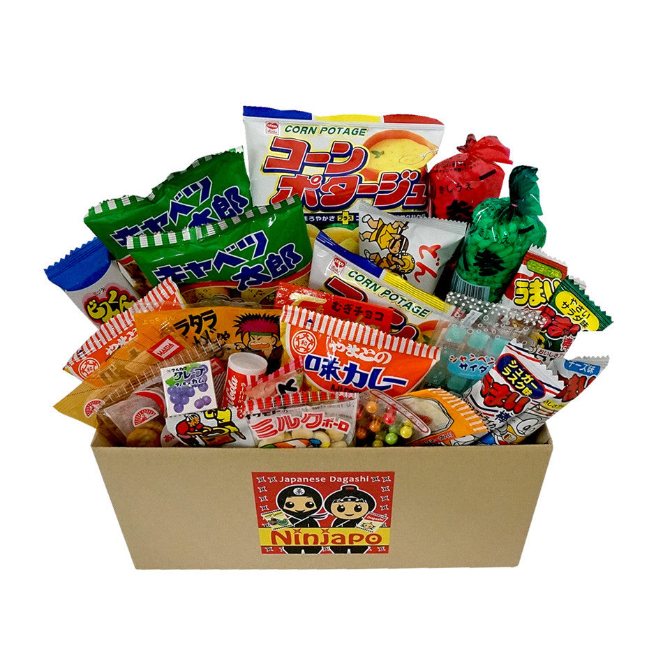 34 Packs "Dagashi" ~Assorted Japanese Junk Food Snack~