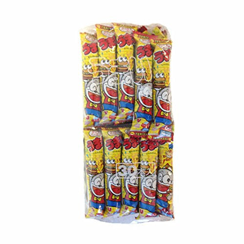"Umaibo" 30 Pieces Pack of Teriyaki Burger Flavor