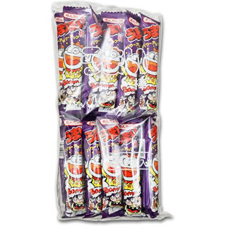 "Umaibo" 30 Pieces Pack of Mentai (Spicy Caviar) Flavor