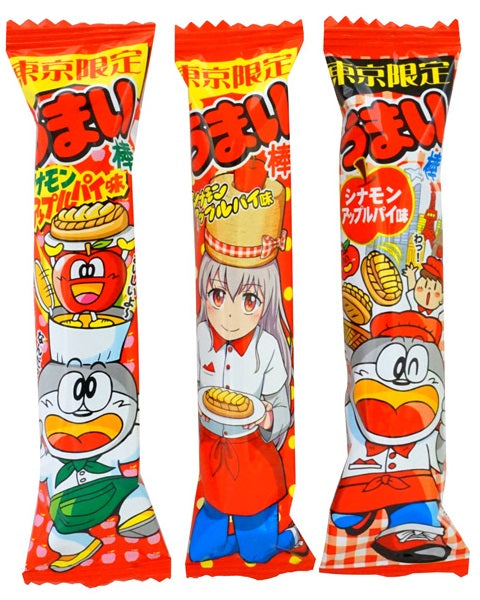 "Umaibo" 30 Pieces Pack of Cinnamon Apple Pie Flavor