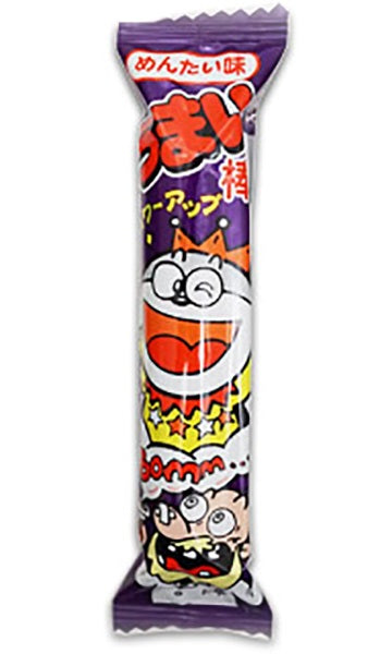 "Umaibo" 30 Pieces Pack of Mentai (Spicy Caviar) Flavor