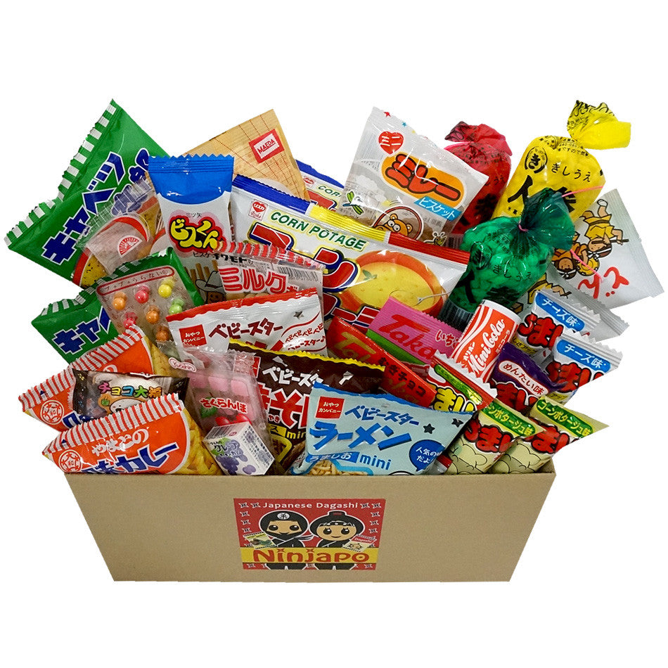46 Packs "Dagashi" ~Assorted Japanese Junk Food Snack~