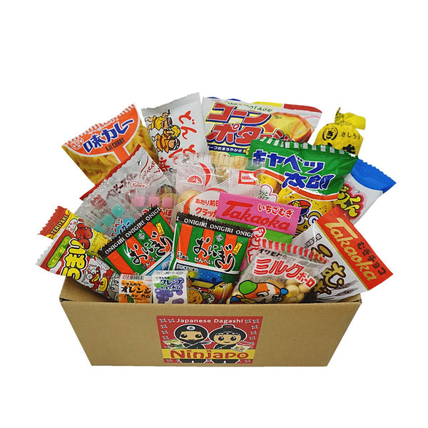 34 Packs Dagashi ~Assorted Japanese Junk Food Snack~ – Ninjapo