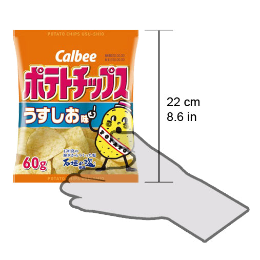 Calbee Standard Potato Chips 10 Packs Assortment Set