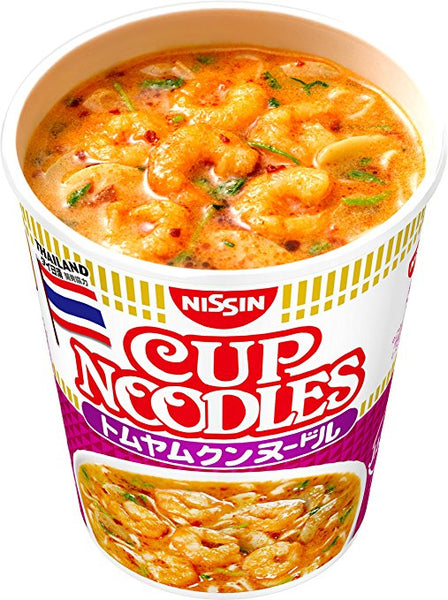 Nissin Cup Noodle 12 Cups of Tom Yum Goong Noodle